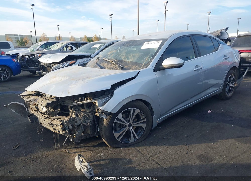 2020 NISSAN SENTRA SV XTRONIC CVT VIN: 3N1AB8CV7LY227350