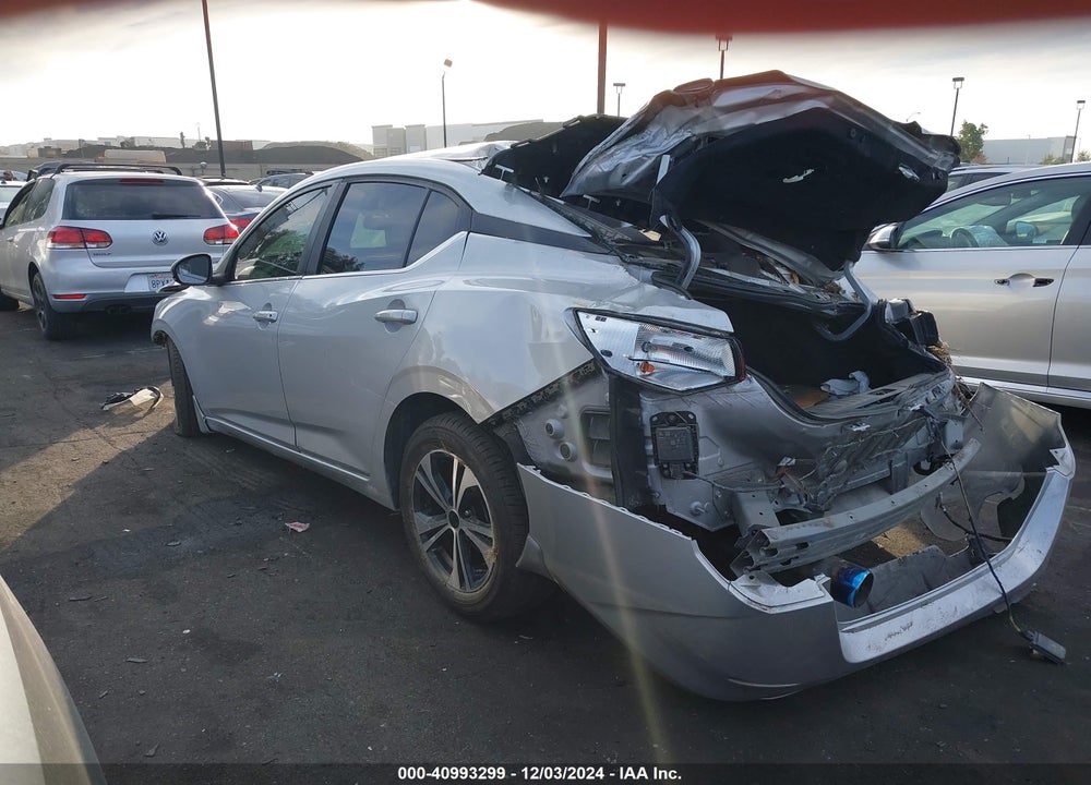 2020 NISSAN SENTRA SV XTRONIC CVT VIN: 3N1AB8CV7LY227350