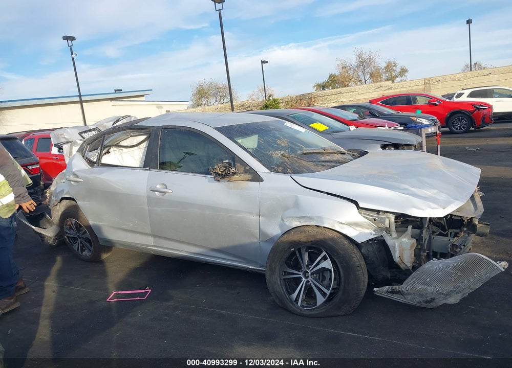 2020 NISSAN SENTRA SV XTRONIC CVT VIN: 3N1AB8CV7LY227350