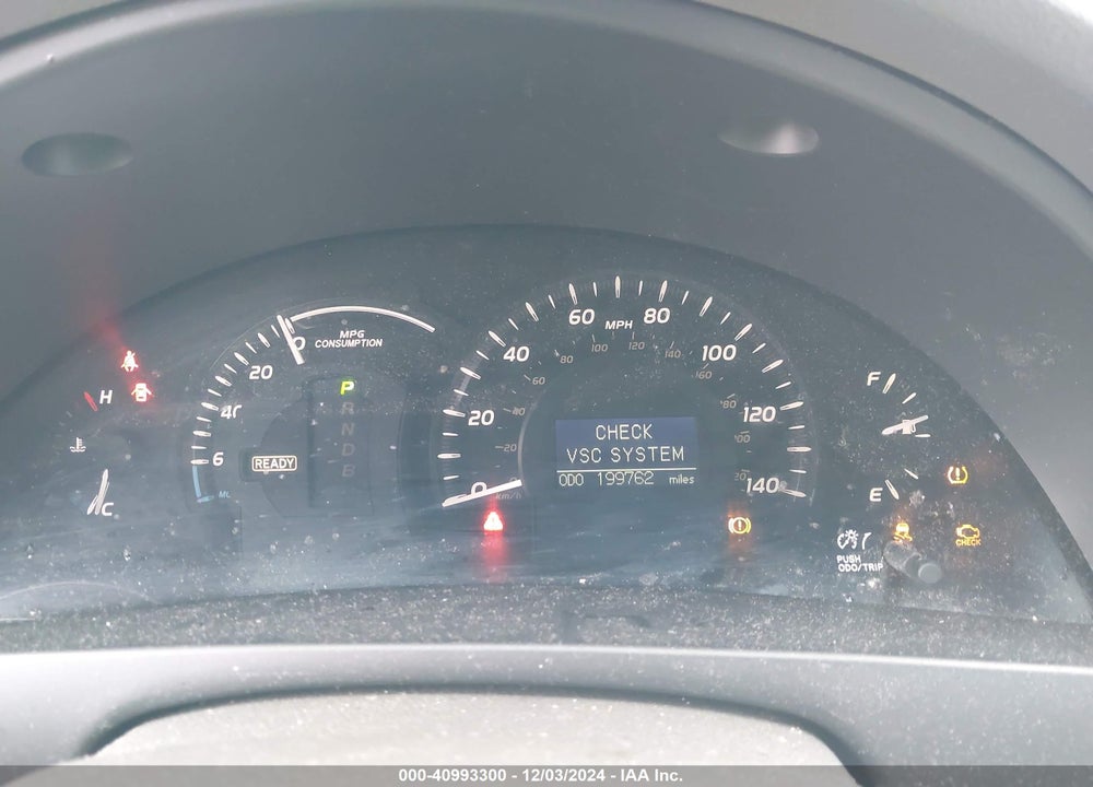 2007 TOYOTA CAMRY HYBRID VIN: 4T1BB46K77U018030