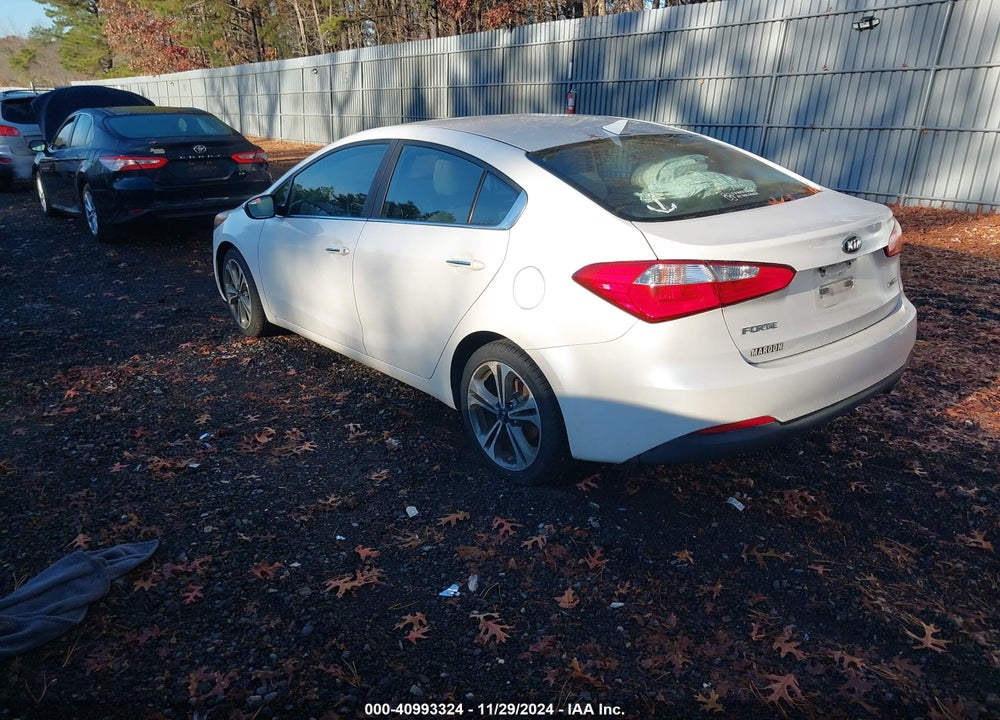 2014 KIA FORTE EX VIN: KNAFX4A88E5161995