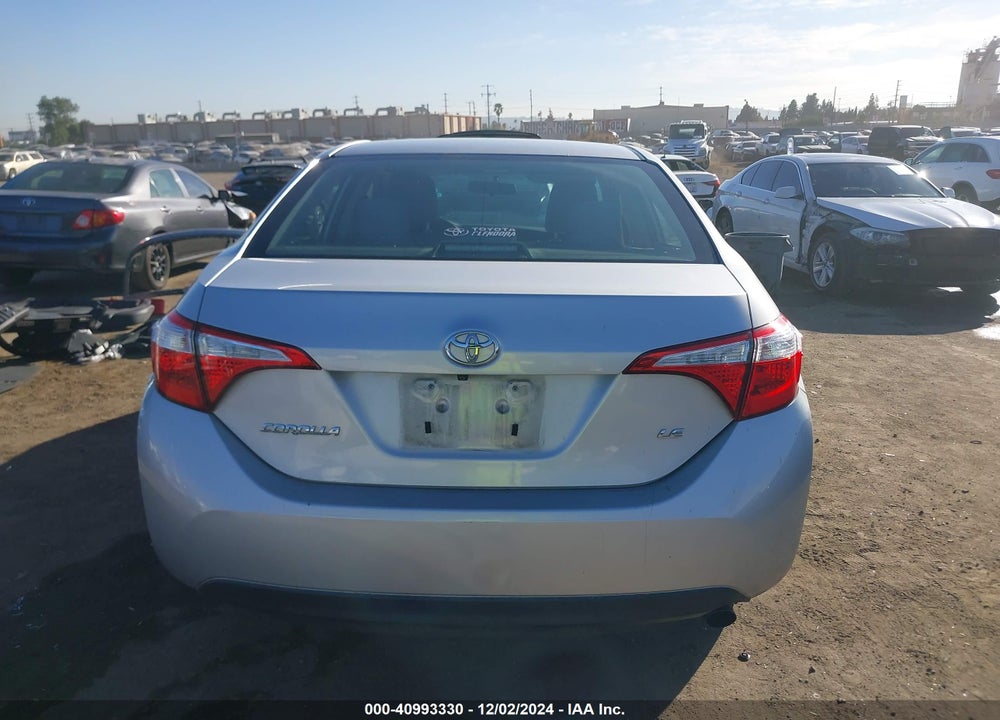 2015 TOYOTA COROLLA LE PLUS VIN: 5YFBURHE1FP264330