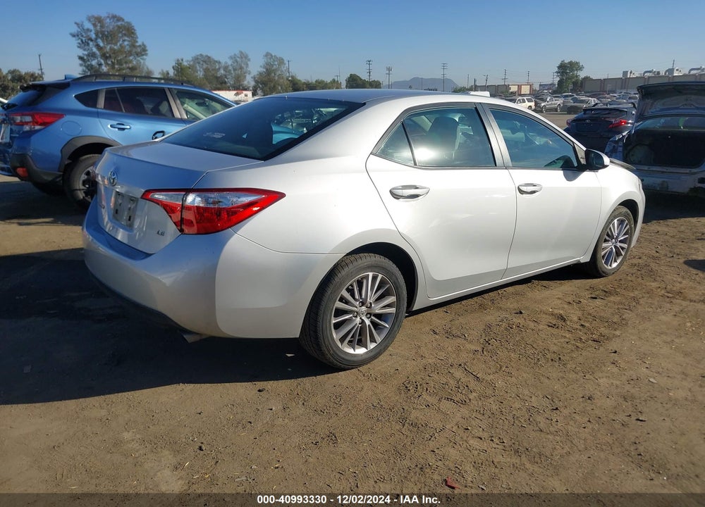 2015 TOYOTA COROLLA LE PLUS VIN: 5YFBURHE1FP264330
