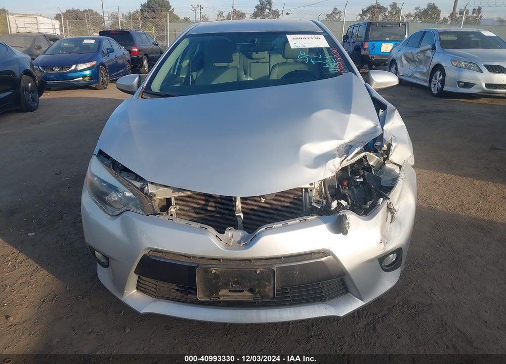 2015 TOYOTA COROLLA LE PLUS VIN: 5YFBURHE1FP264330