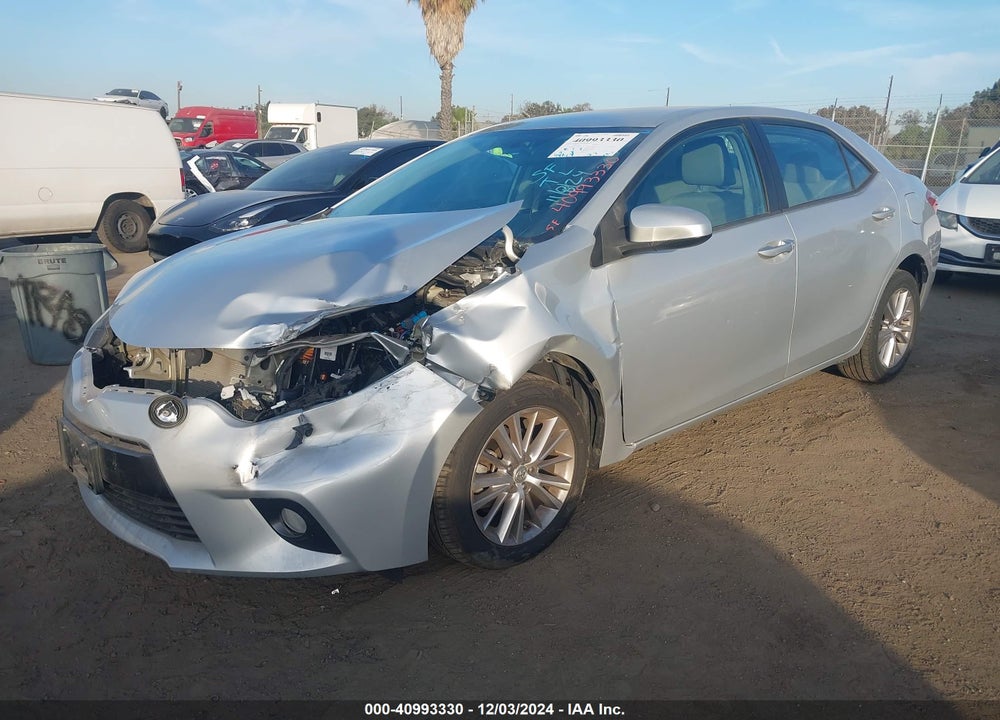 2015 TOYOTA COROLLA LE PLUS VIN: 5YFBURHE1FP264330