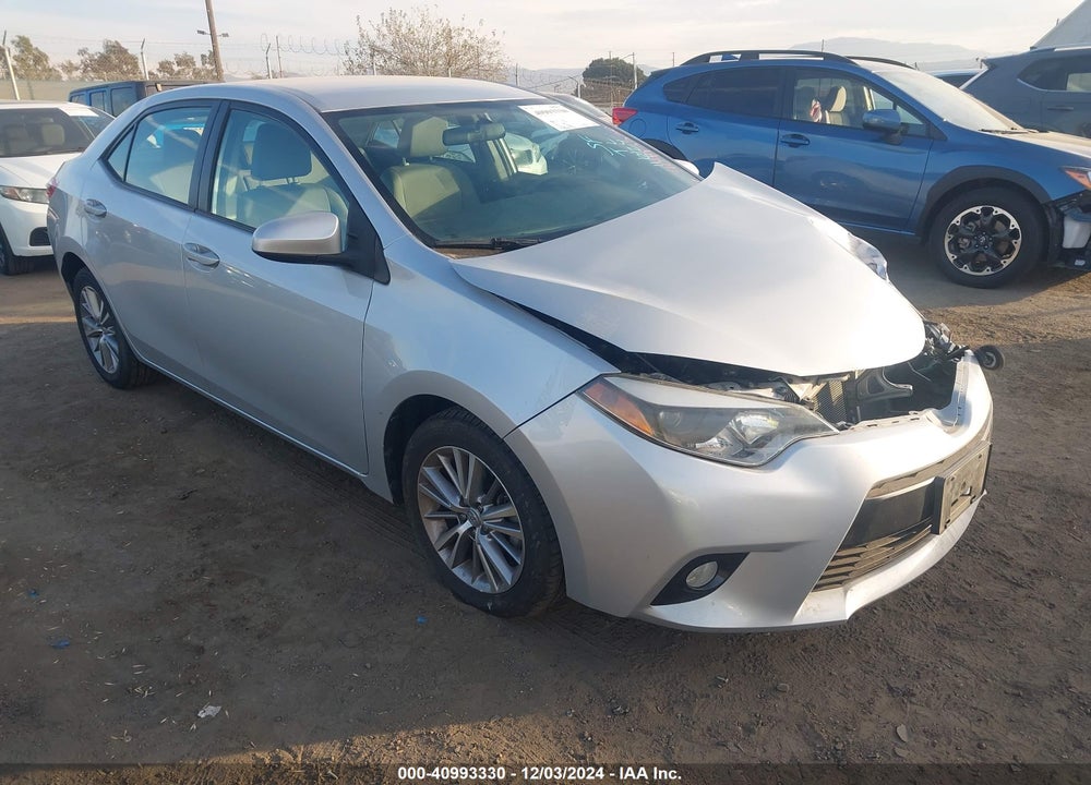 2015 TOYOTA COROLLA LE PLUS VIN: 5YFBURHE1FP264330
