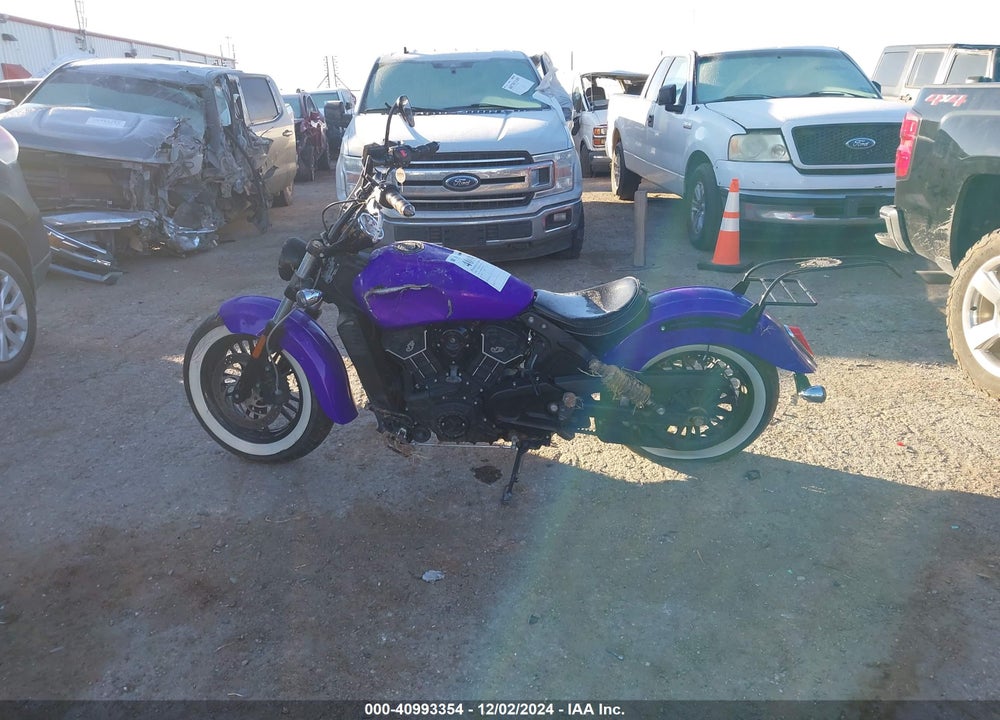2016 INDIAN MOTORCYCLE CO. SCOUT SIXTY VIN: 56KMSB119G3109509