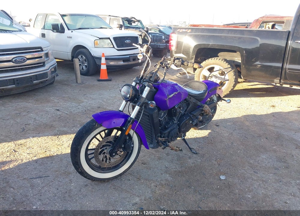 2016 INDIAN MOTORCYCLE CO. SCOUT SIXTY VIN: 56KMSB119G3109509