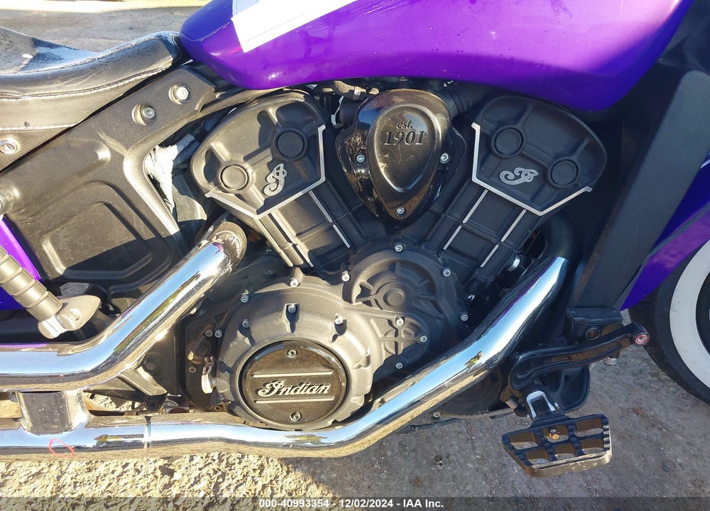 2016 INDIAN MOTORCYCLE CO. SCOUT SIXTY VIN: 56KMSB119G3109509
