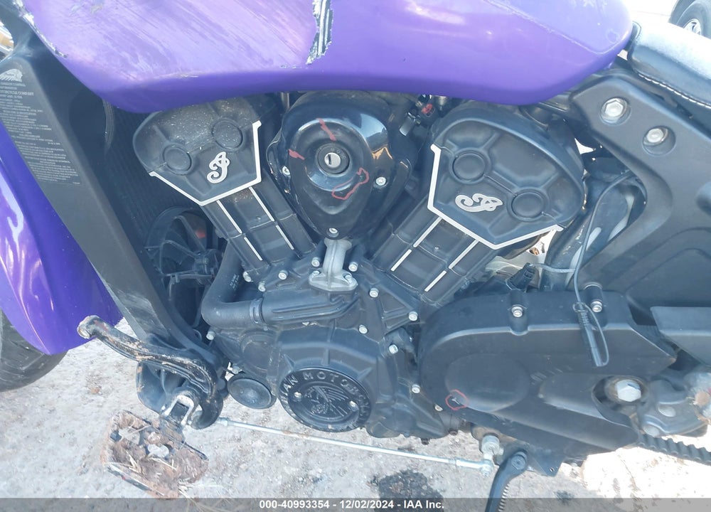 2016 INDIAN MOTORCYCLE CO. SCOUT SIXTY VIN: 56KMSB119G3109509