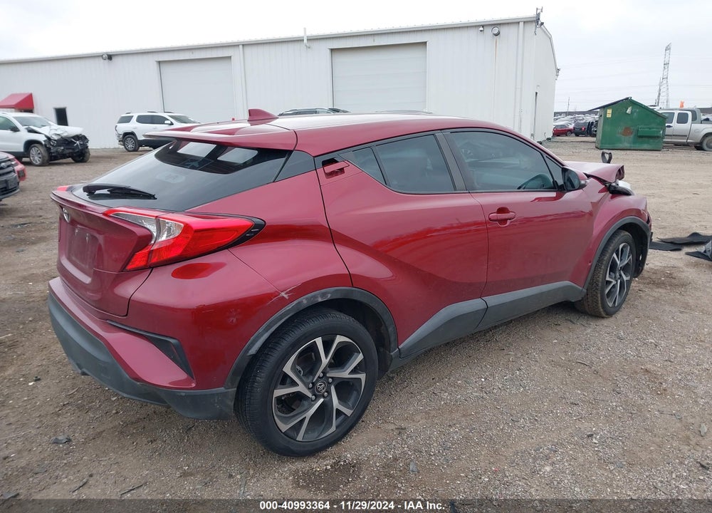 2018 TOYOTA C-HR XLE VIN: NMTKHMBX9JR010395