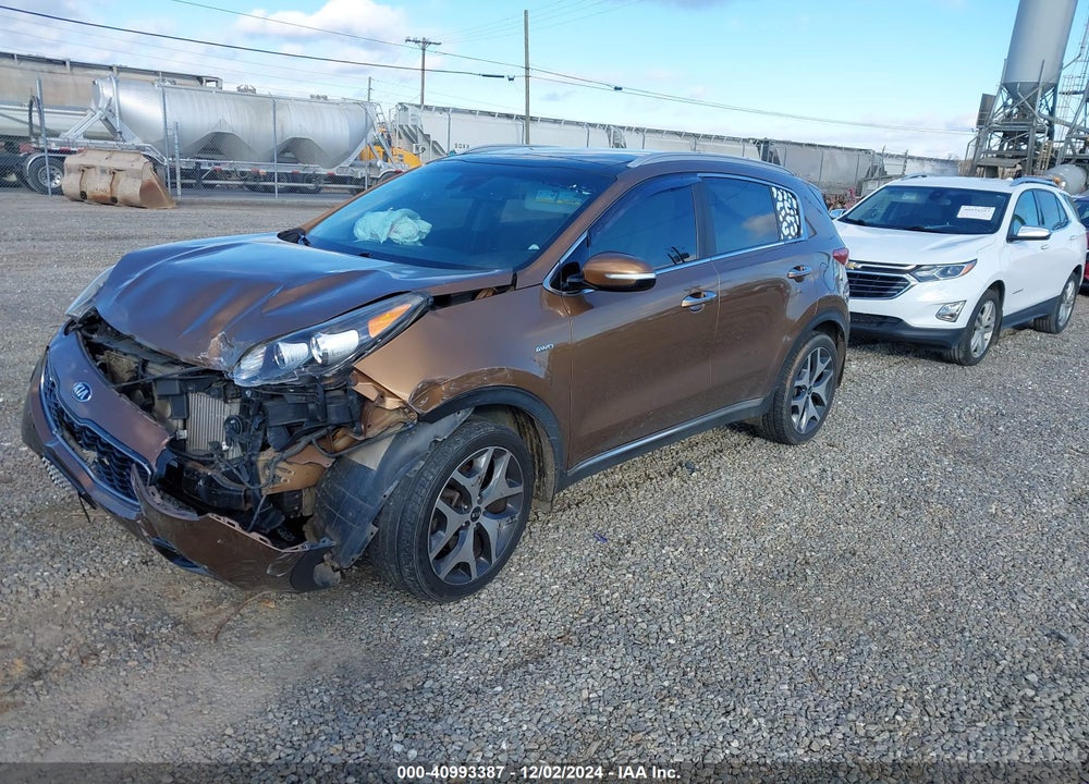 2017 KIA SPORTAGE SX TURBO VIN: KNDPRCA68H7048499