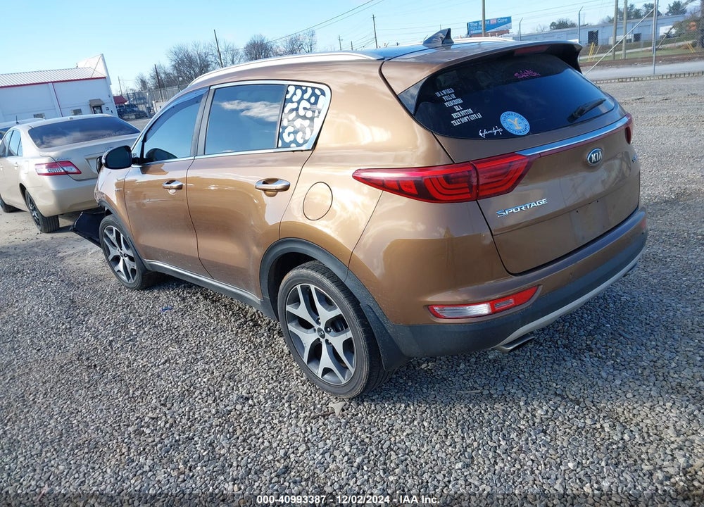 2017 KIA SPORTAGE SX TURBO VIN: KNDPRCA68H7048499