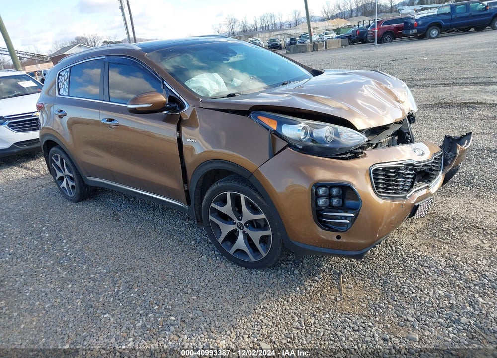 2017 KIA SPORTAGE SX TURBO VIN: KNDPRCA68H7048499