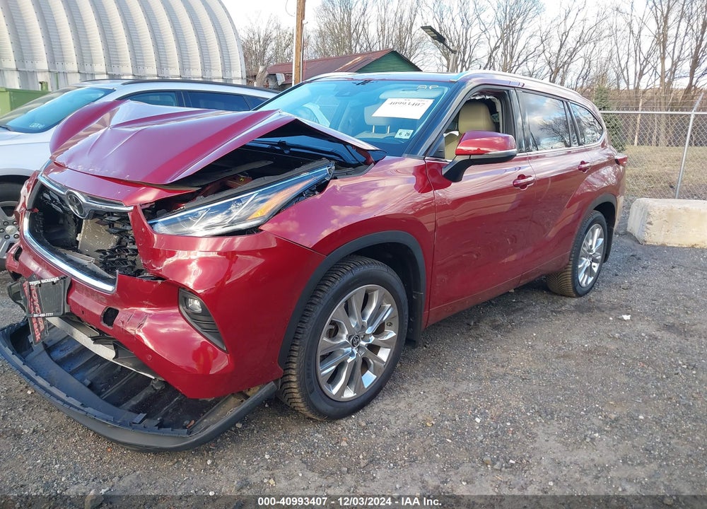 2021 TOYOTA HIGHLANDER LIMITED VIN: 5TDDZRBH1MS547134