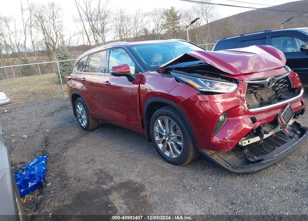 2021 TOYOTA HIGHLANDER LIMITED VIN: 5TDDZRBH1MS547134