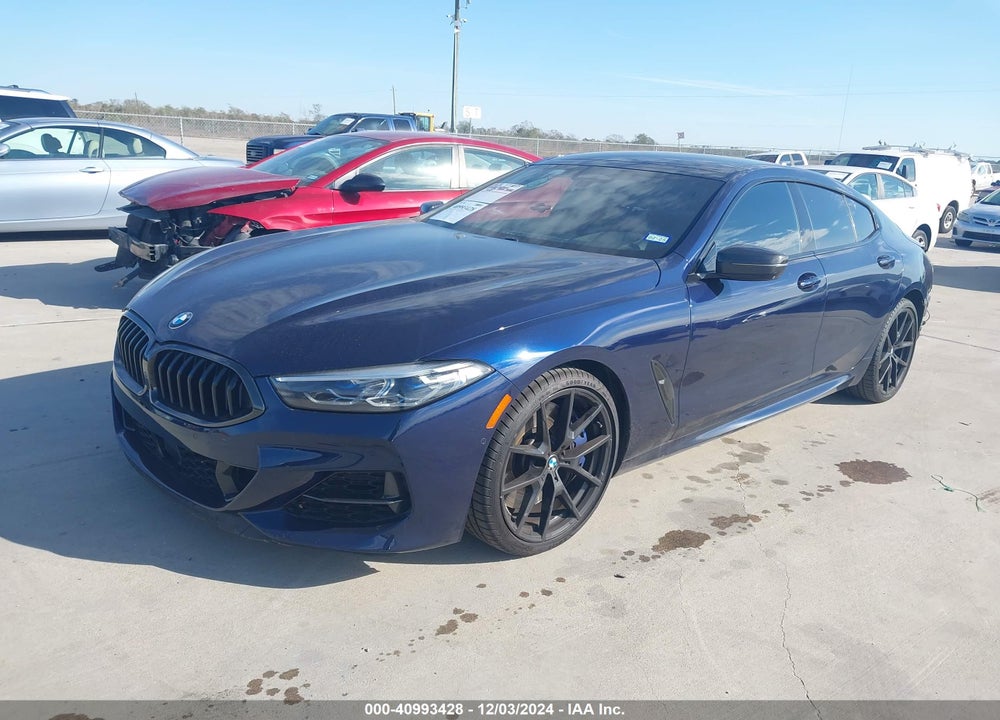 2022 BMW M850I GTAN COUPE VIN: WBAGV8C05NCK22188