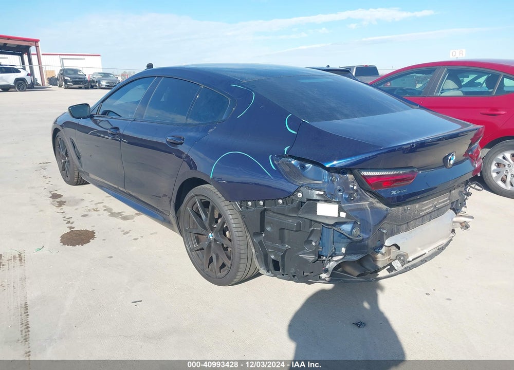 2022 BMW M850I GTAN COUPE VIN: WBAGV8C05NCK22188