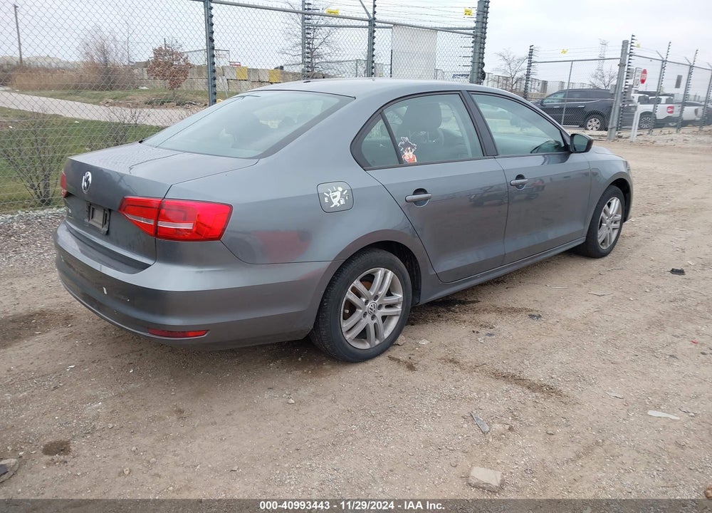 2015 VOLKSWAGEN JETTA 2.0L S VIN: 3VW2K7AJ0FM351805