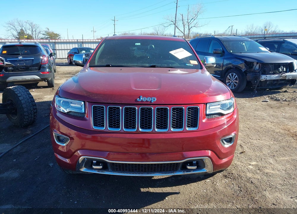 2015 JEEP GRAND CHEROKEE OVERLAND VIN: 1C4RJFCT6FC138405