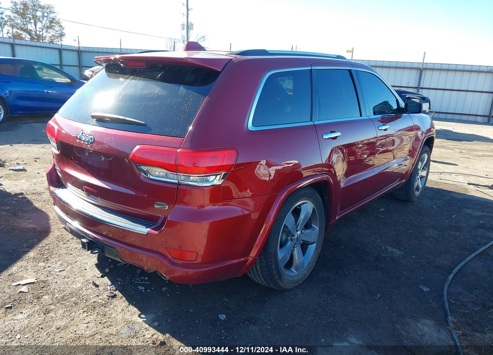 2015 JEEP GRAND CHEROKEE OVERLAND VIN: 1C4RJFCT6FC138405