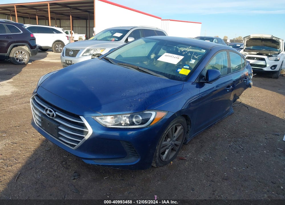 2018 HYUNDAI ELANTRA VIN: 5NPD84LF6JH245570