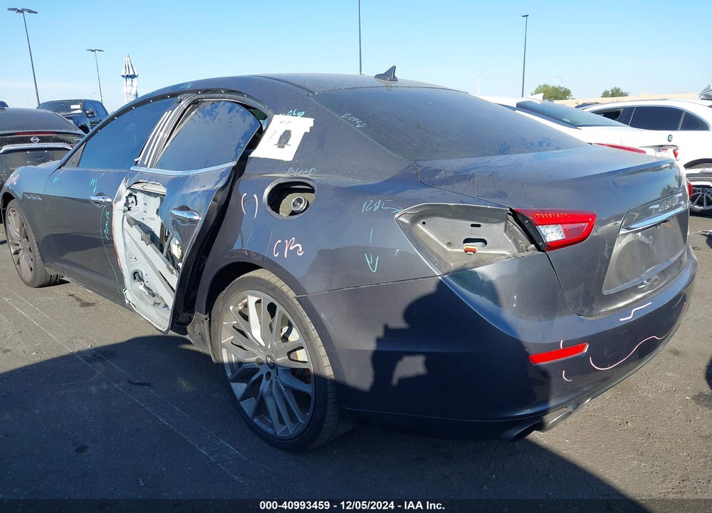 2017 MASERATI GHIBLI VIN: ZAM57XSA4H1205984