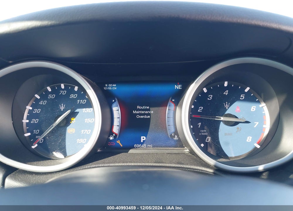 2017 MASERATI GHIBLI VIN: ZAM57XSA4H1205984
