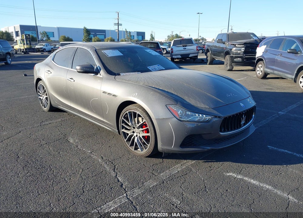 2017 MASERATI GHIBLI VIN: ZAM57XSA4H1205984