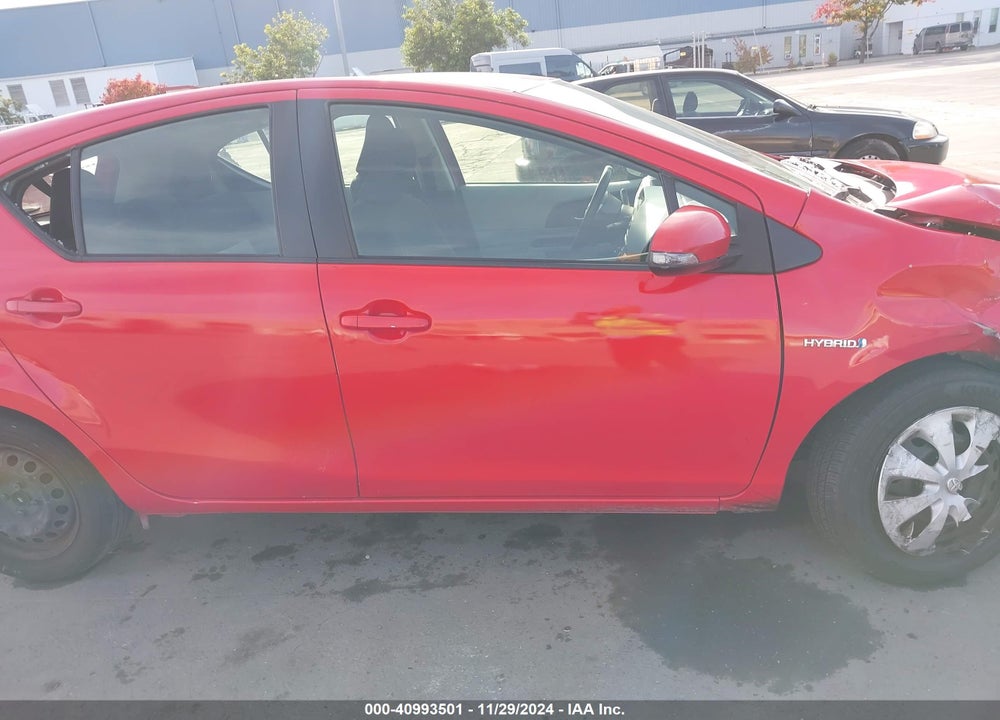 2012 TOYOTA PRIUS C TWO VIN: JTDKDTB35C1502717