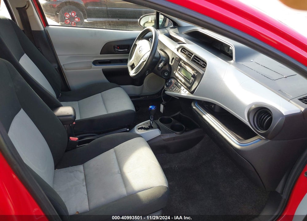 2012 TOYOTA PRIUS C TWO VIN: JTDKDTB35C1502717