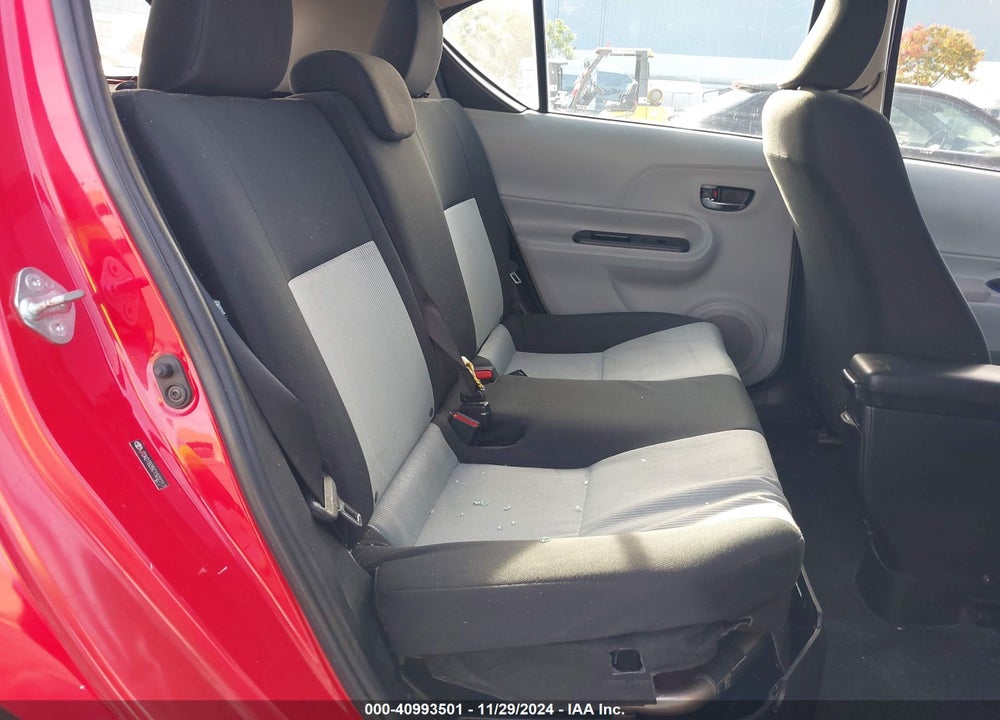 2012 TOYOTA PRIUS C TWO VIN: JTDKDTB35C1502717