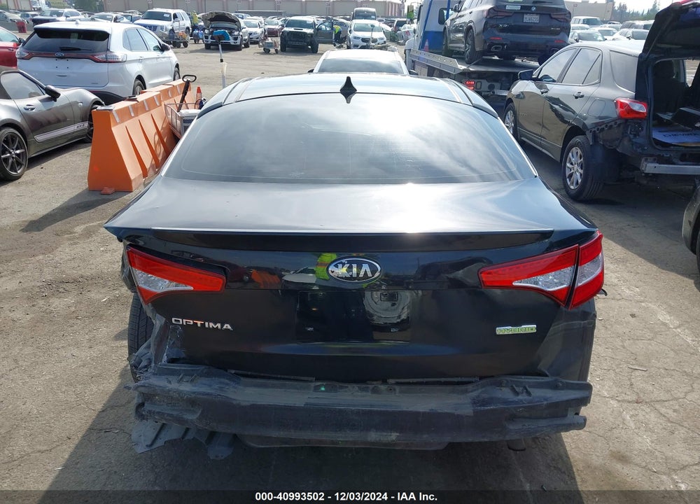 2012 KIA OPTIMA HYBRID EX VIN: KNAGM4AD7C5025445