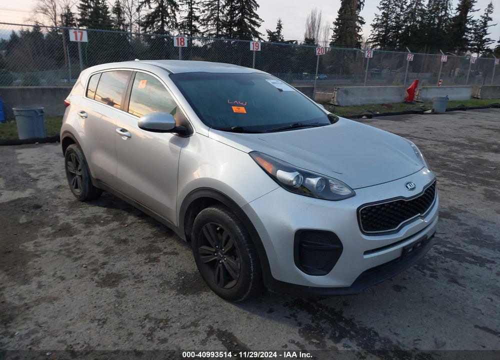 2018 KIA SPORTAGE LX VIN: KNDPM3AC8J7444880