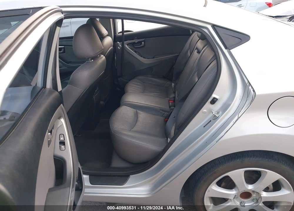 2012 HYUNDAI ELANTRA LIMITED VIN: 5NPDH4AEXCH127132