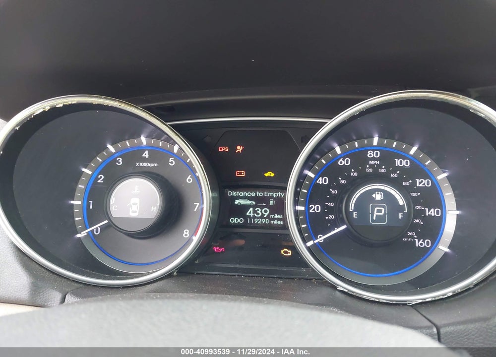 2012 HYUNDAI SONATA LIMITED 2.0T VIN: 5NPEC4ABOCH344732