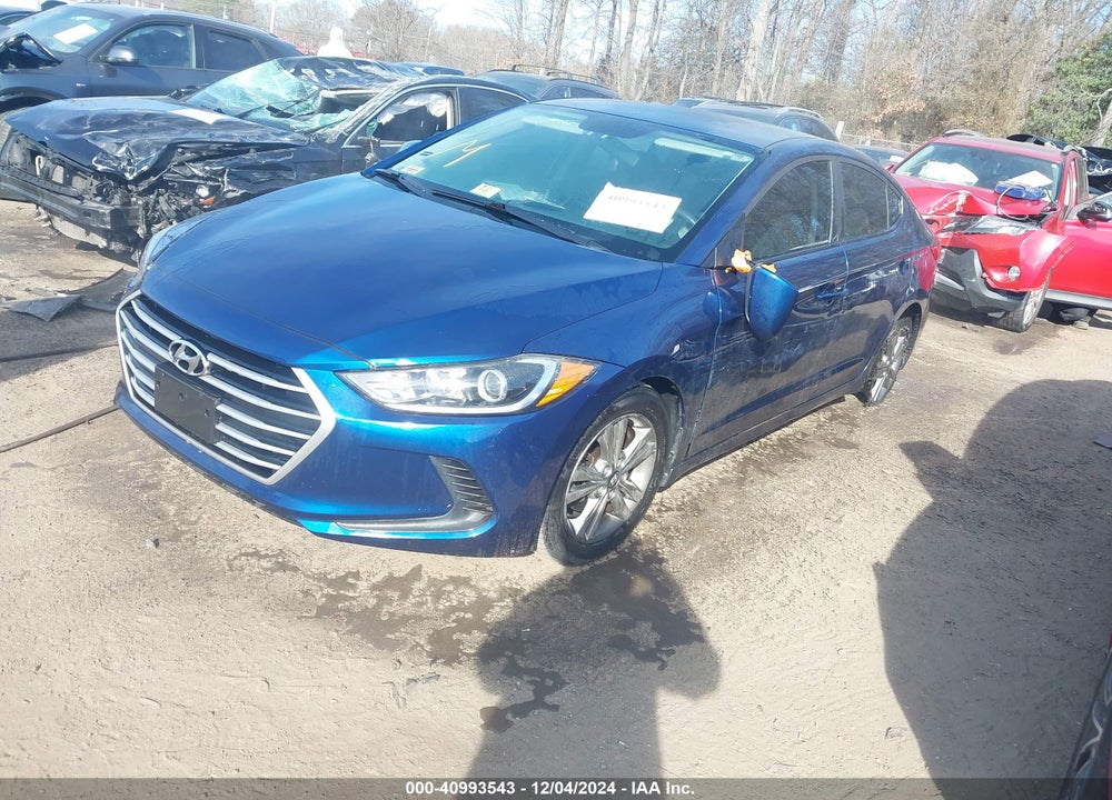 2017 HYUNDAI ELANTRA SE VIN: 5NPD84LF0HH085986