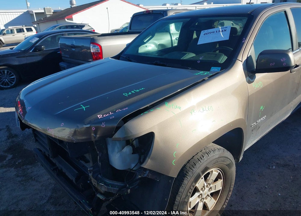 2016 CHEVROLET COLORADO WT VIN: 1GCHSBEA8G1359076