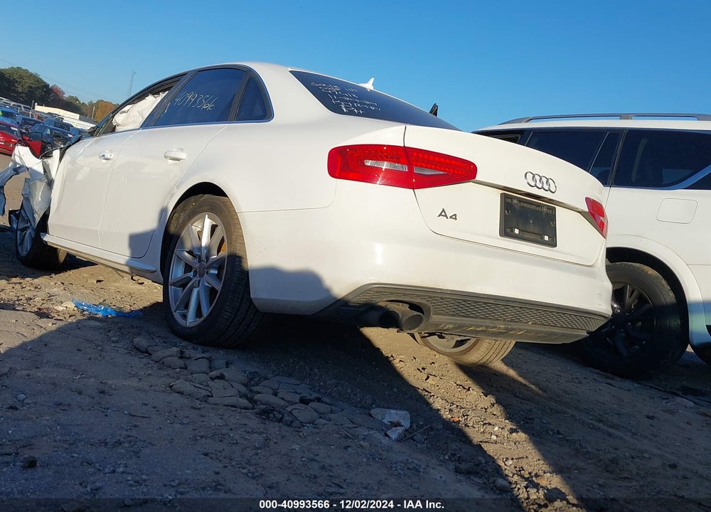 2015 AUDI A4 2.0T PREMIUM VIN: WAUAFAFL9FN030066