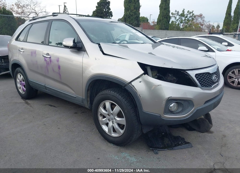 2012 KIA SORENTO LX VIN: 5XYKT4A67CG286776