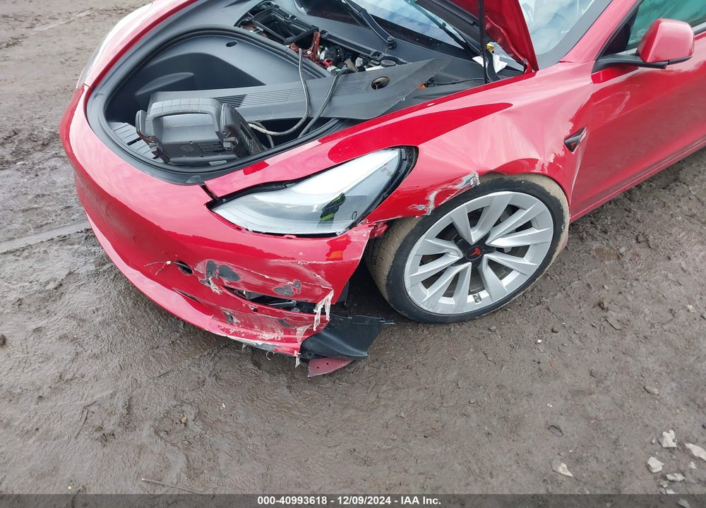 2022 TESLA MODEL 3 LONG RANGE DUAL MOTOR ALL-WHEEL DRIVE VIN: 5YJ3E1EBXNF270280