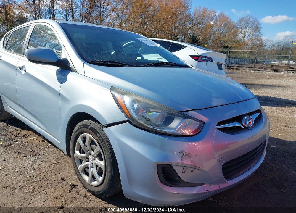 2013 HYUNDAI ACCENT GS VIN: KMHCT5AE9DU080274