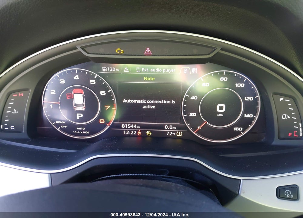 2019 AUDI Q7 45 PREMIUM/45 SE PREMIUM VIN: WA1LHAF7XKD014784
