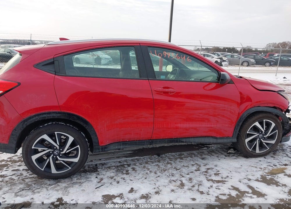 2019 HONDA HR-V SPORT VIN: 3CZRU6H19KG710759