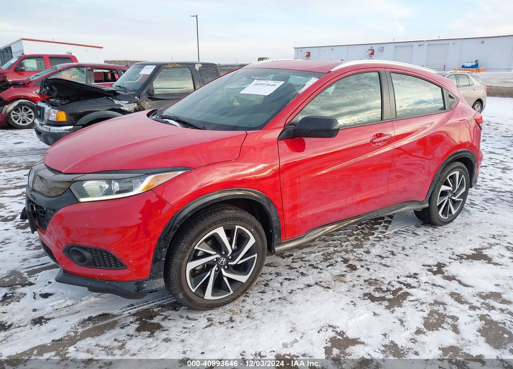 2019 HONDA HR-V SPORT VIN: 3CZRU6H19KG710759