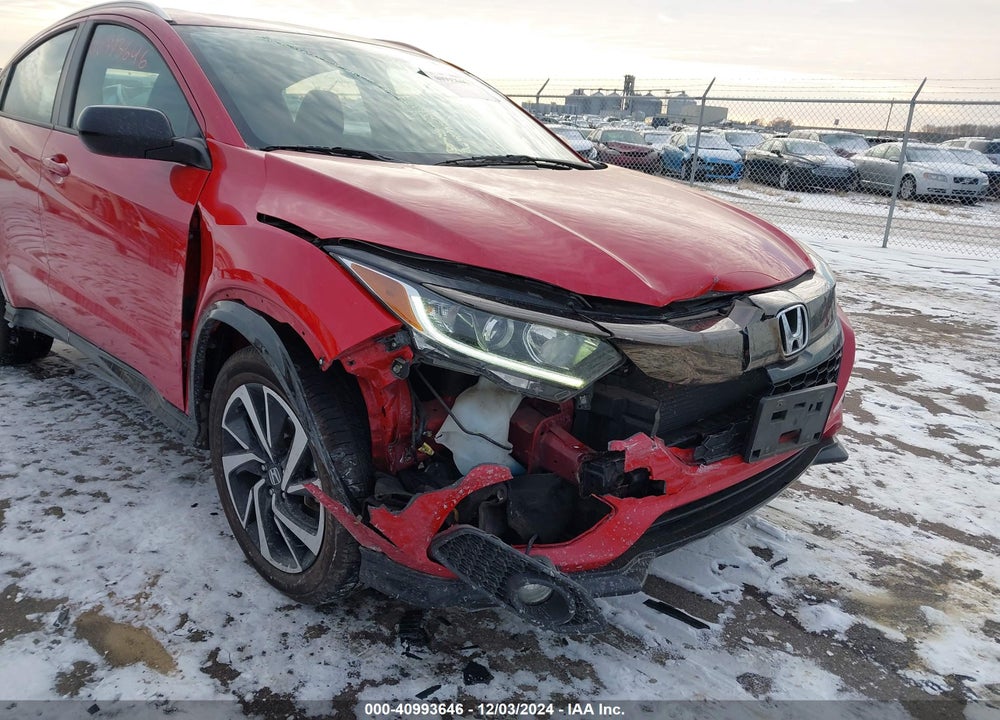 2019 HONDA HR-V SPORT VIN: 3CZRU6H19KG710759