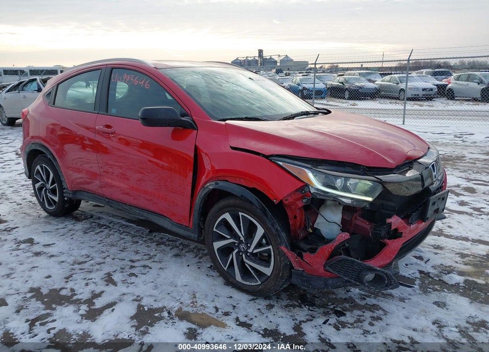 2019 HONDA HR-V SPORT VIN: 3CZRU6H19KG710759