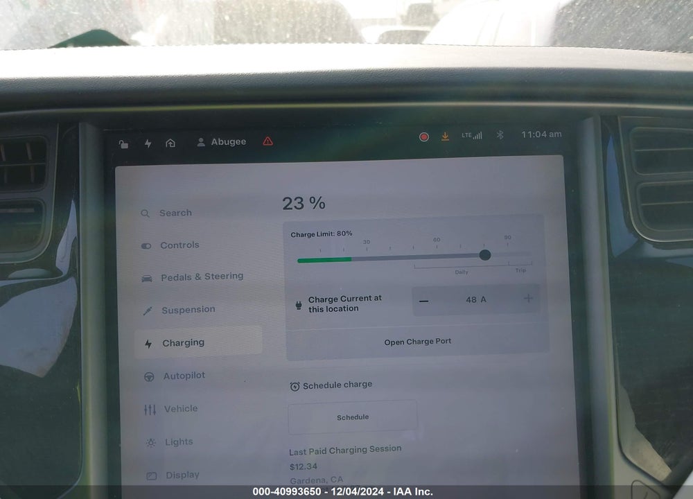 2018 TESLA MODEL X 100D/75D/P100D VIN: 5YJXCAE21JF143418