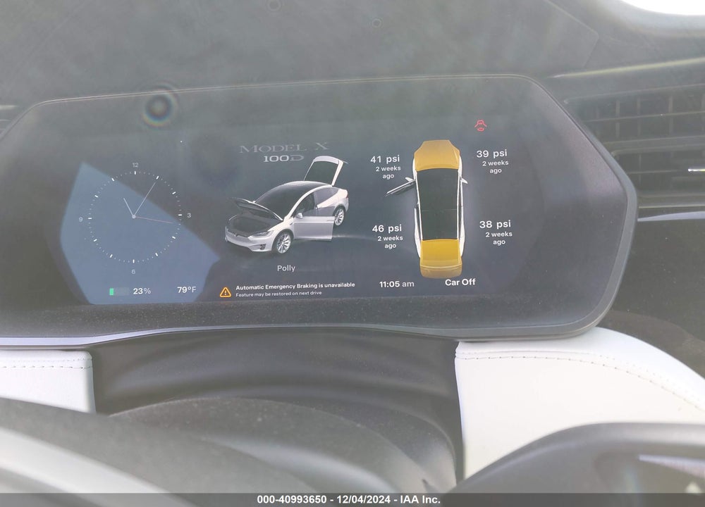 2018 TESLA MODEL X 100D/75D/P100D VIN: 5YJXCAE21JF143418