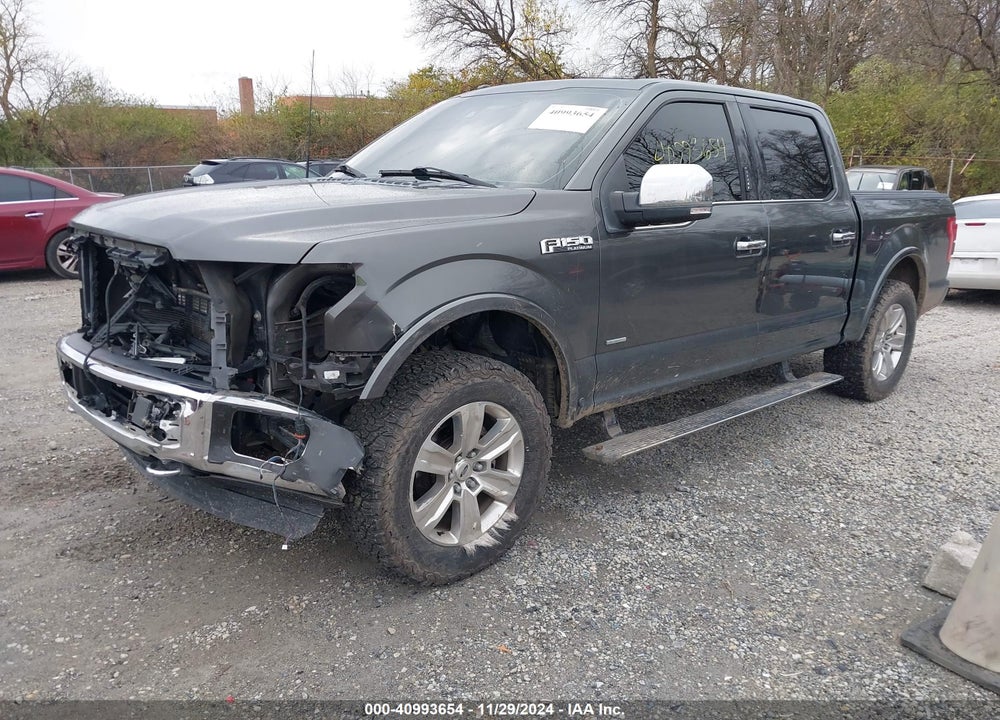 2016 FORD F-150 PLATINUM VIN: 1FTEW1EG3GFD34188